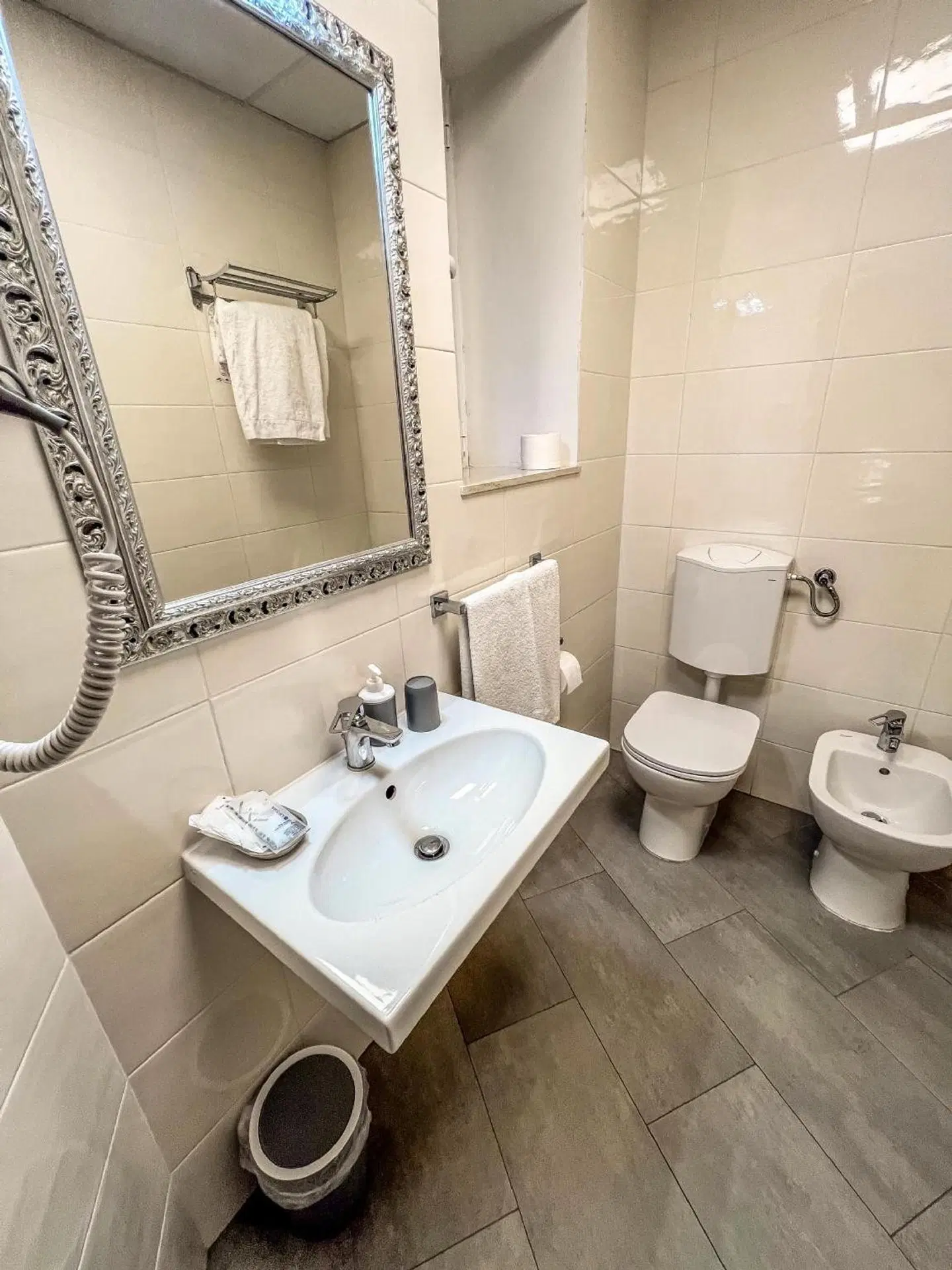 Hotel Genova Liberty Badezimmer
