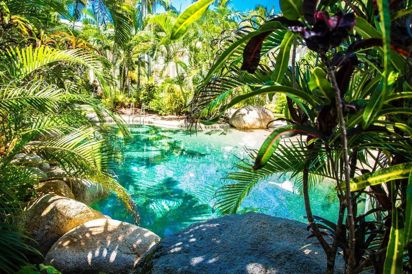 Melaleuca Resort Garten