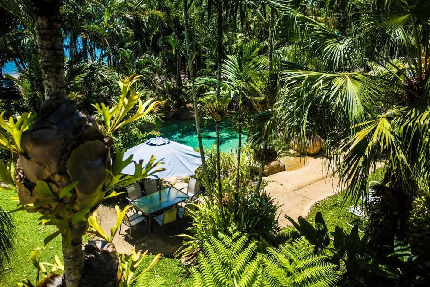 Melaleuca Resort Garten