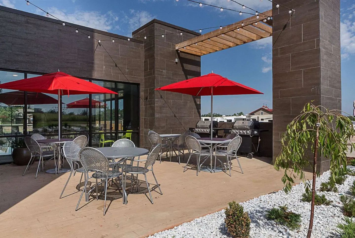 Home2 Suites By Hilton Oklahoma City Yukon Terrasse