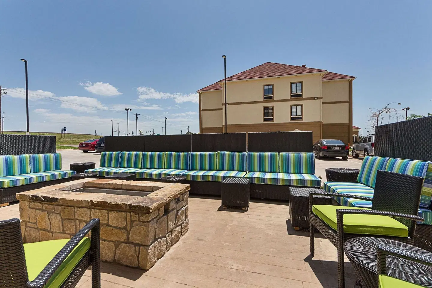 Home2 Suites By Hilton Oklahoma City Yukon Terrasse