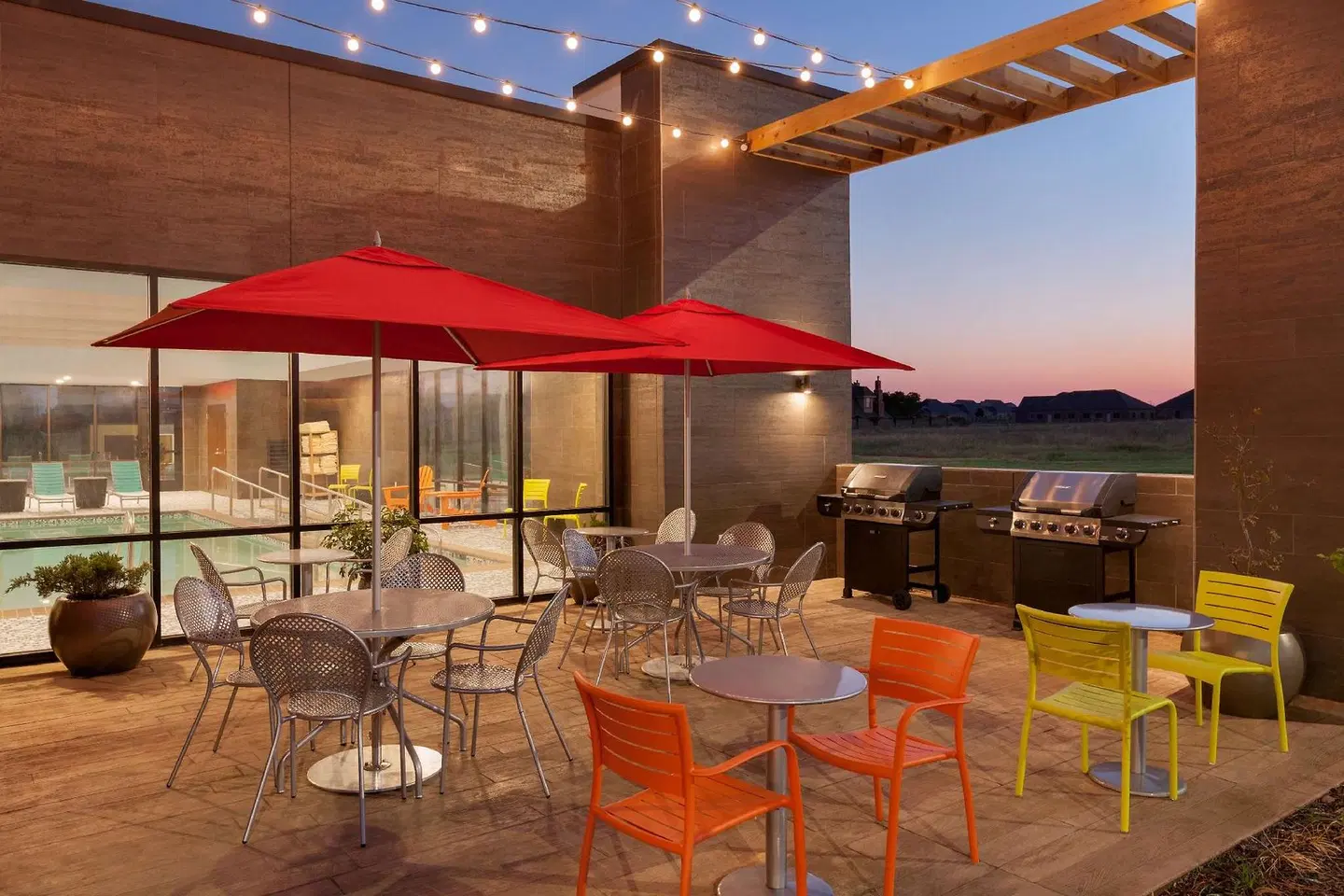 Home2 Suites by Hilton Oklahoma City Quail Springs Terrasse
