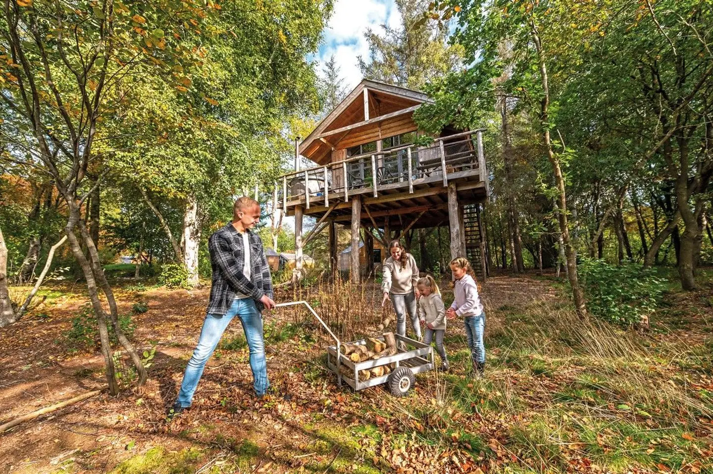 EuroParcs Ruinen Garten