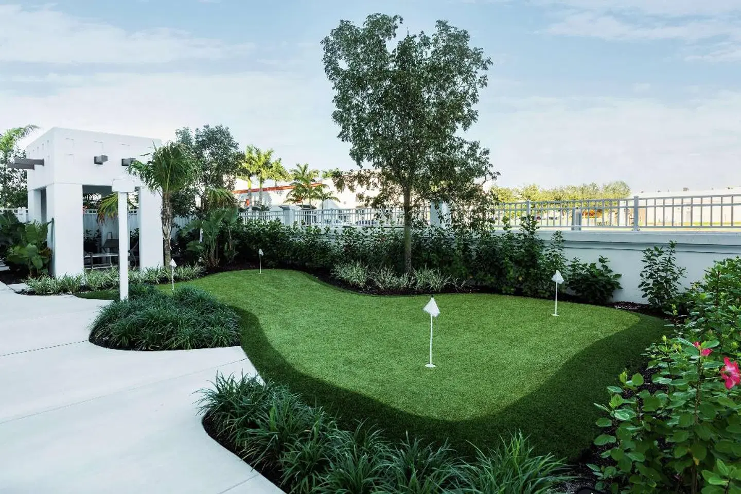 Hilton Garden Inn Miami Dolphin Mall Garten