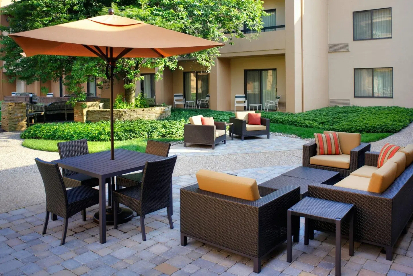 Courtyard by Marriott Lexington North Terrasse