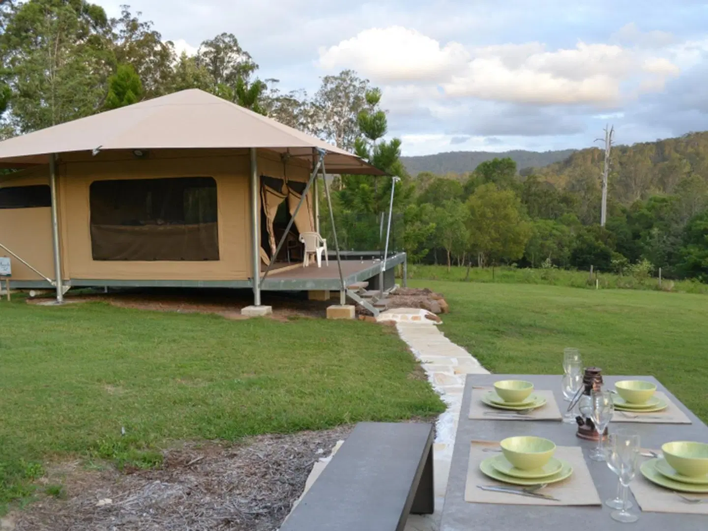 Tuckers Retreat Garten