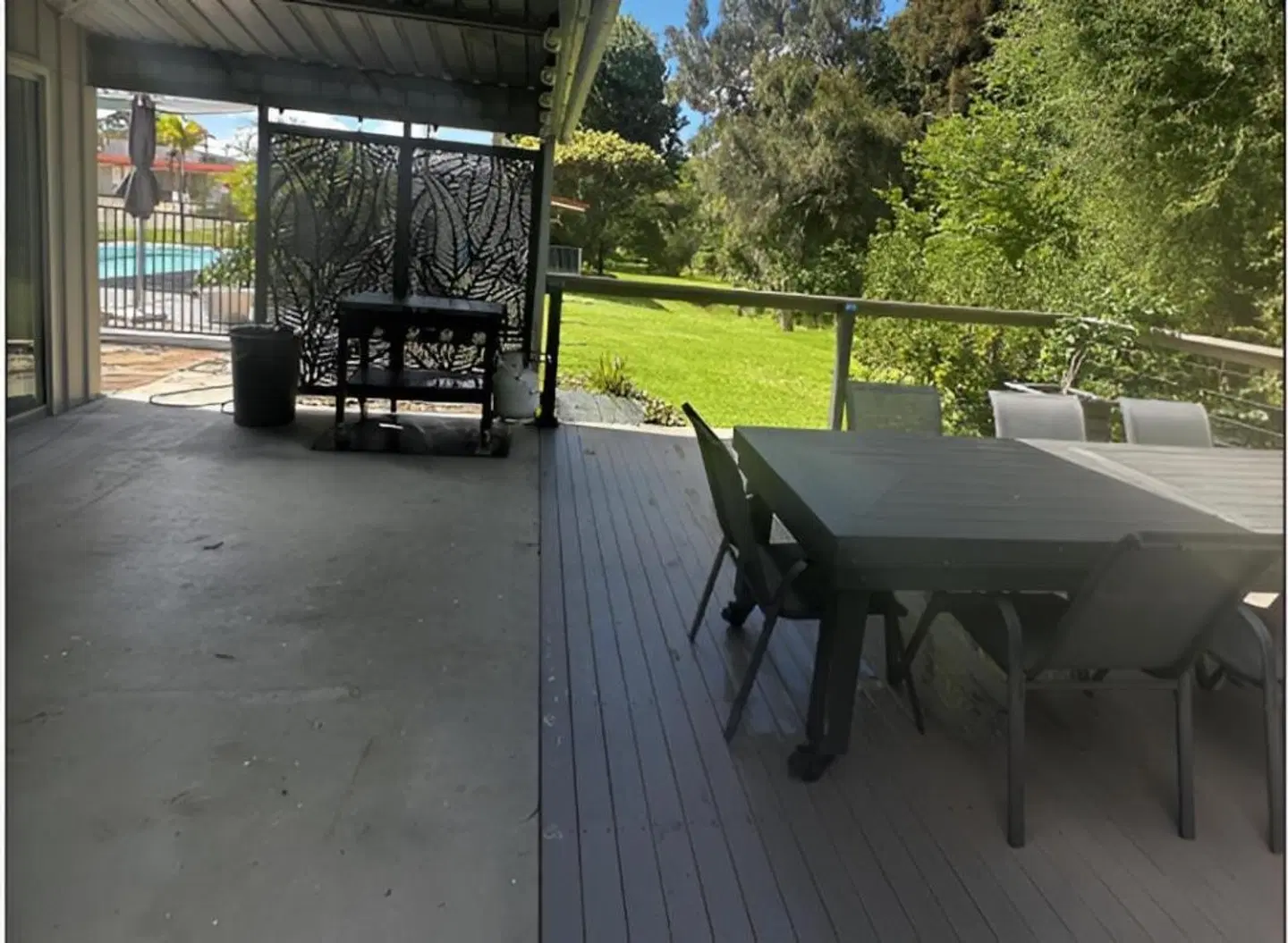Murgon City Motor Inn Terrasse