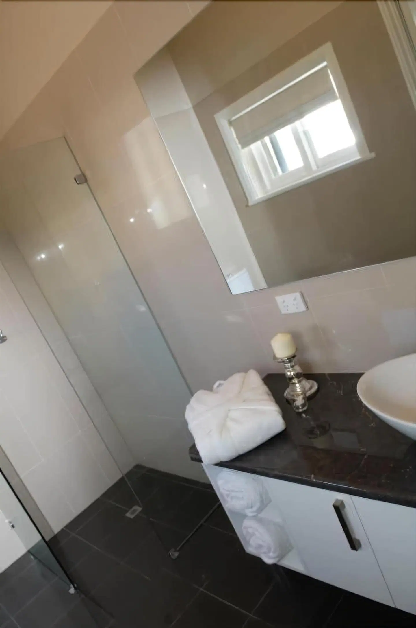 The Customs House B & B Badezimmer