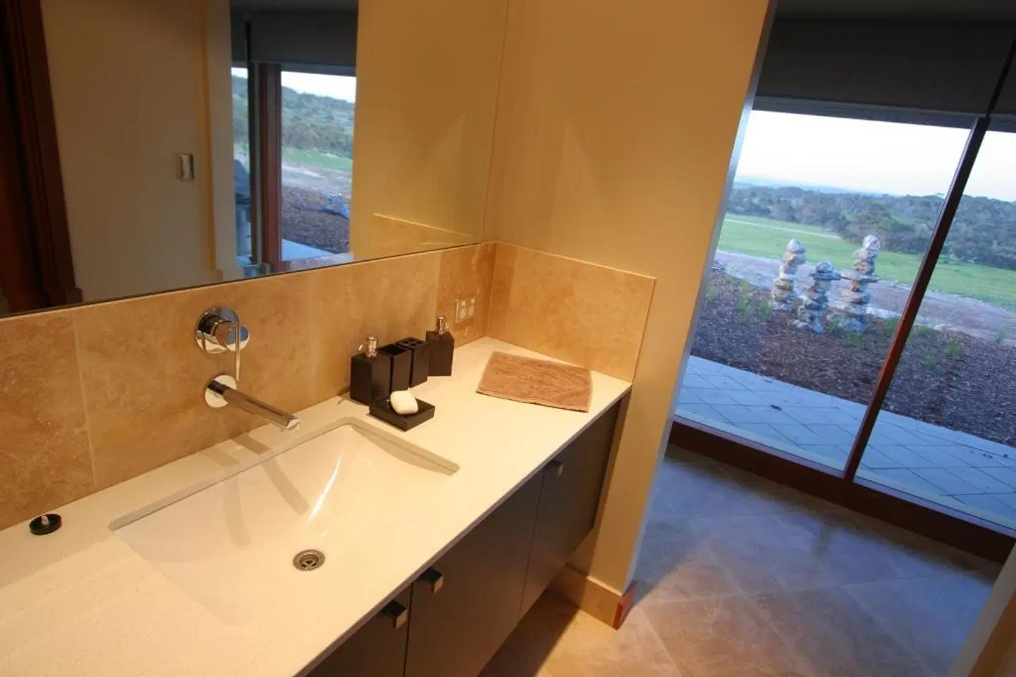 Almonta Park Lodge Badezimmer