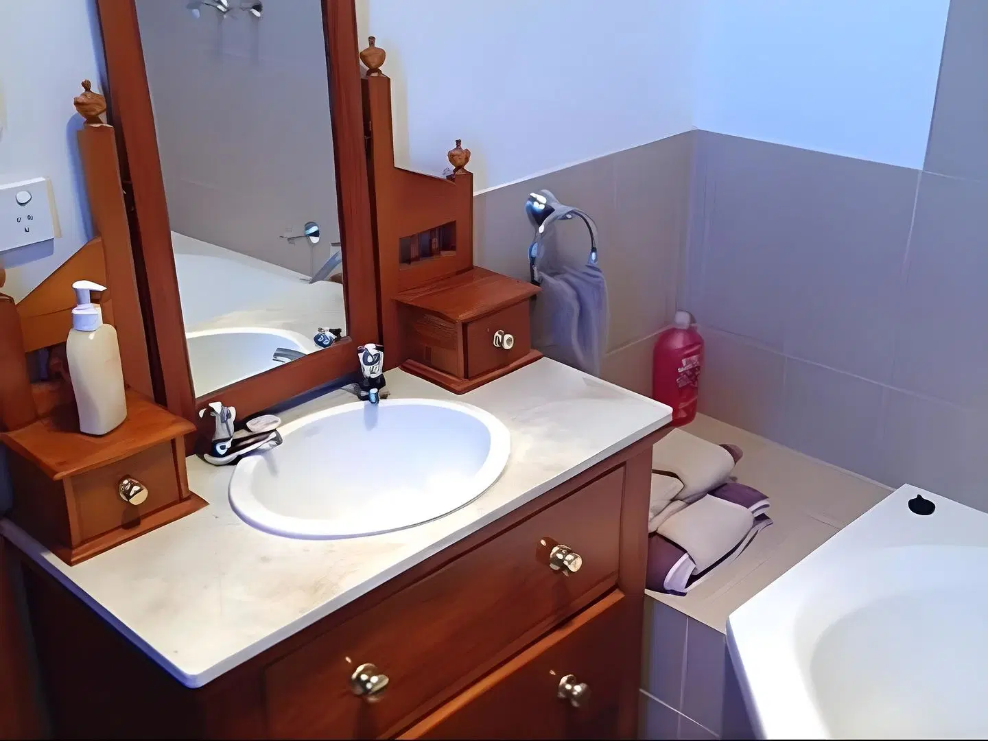 Redwing Farm Stay Badezimmer