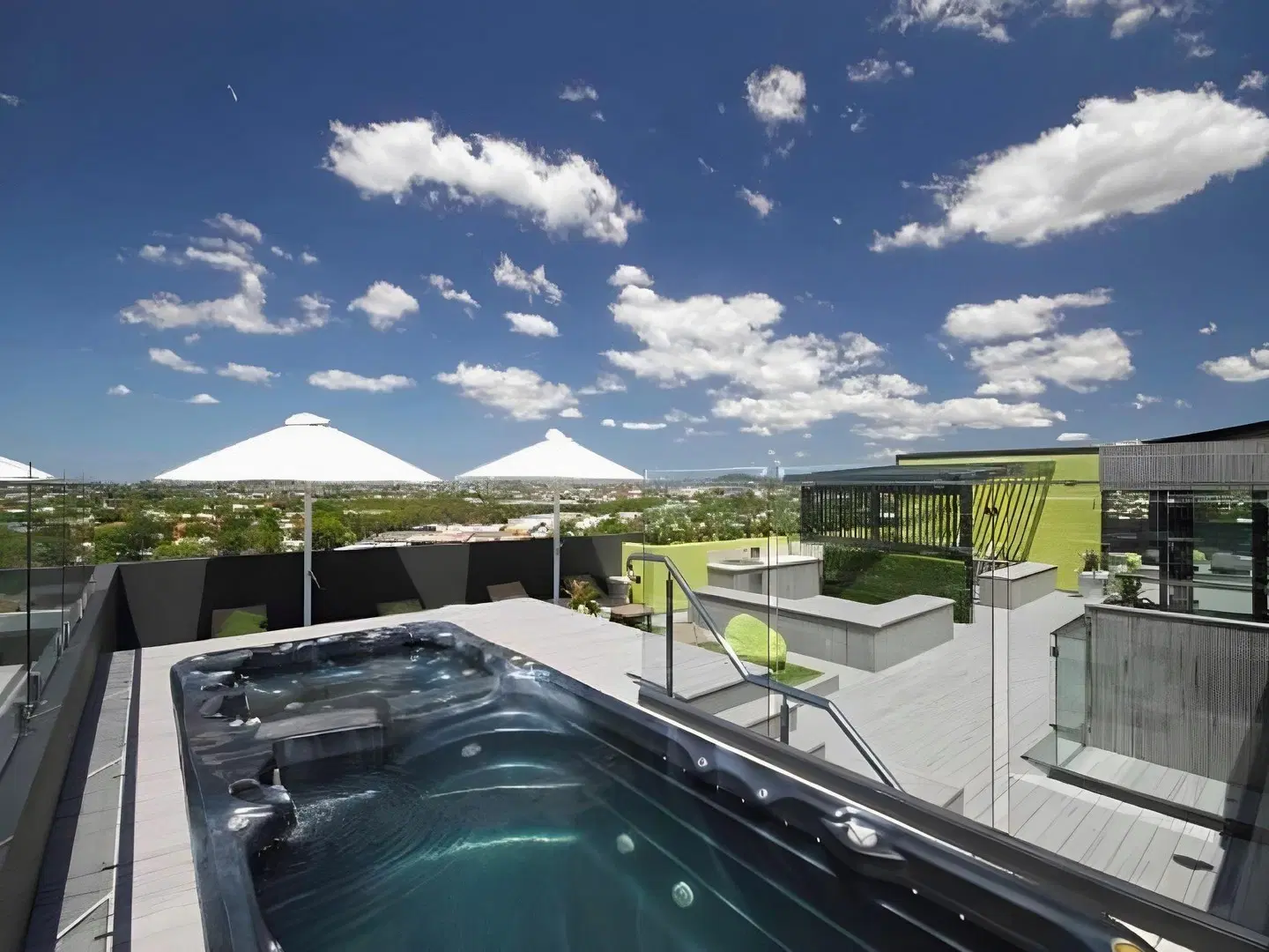 Eastwood Apartments Terrasse