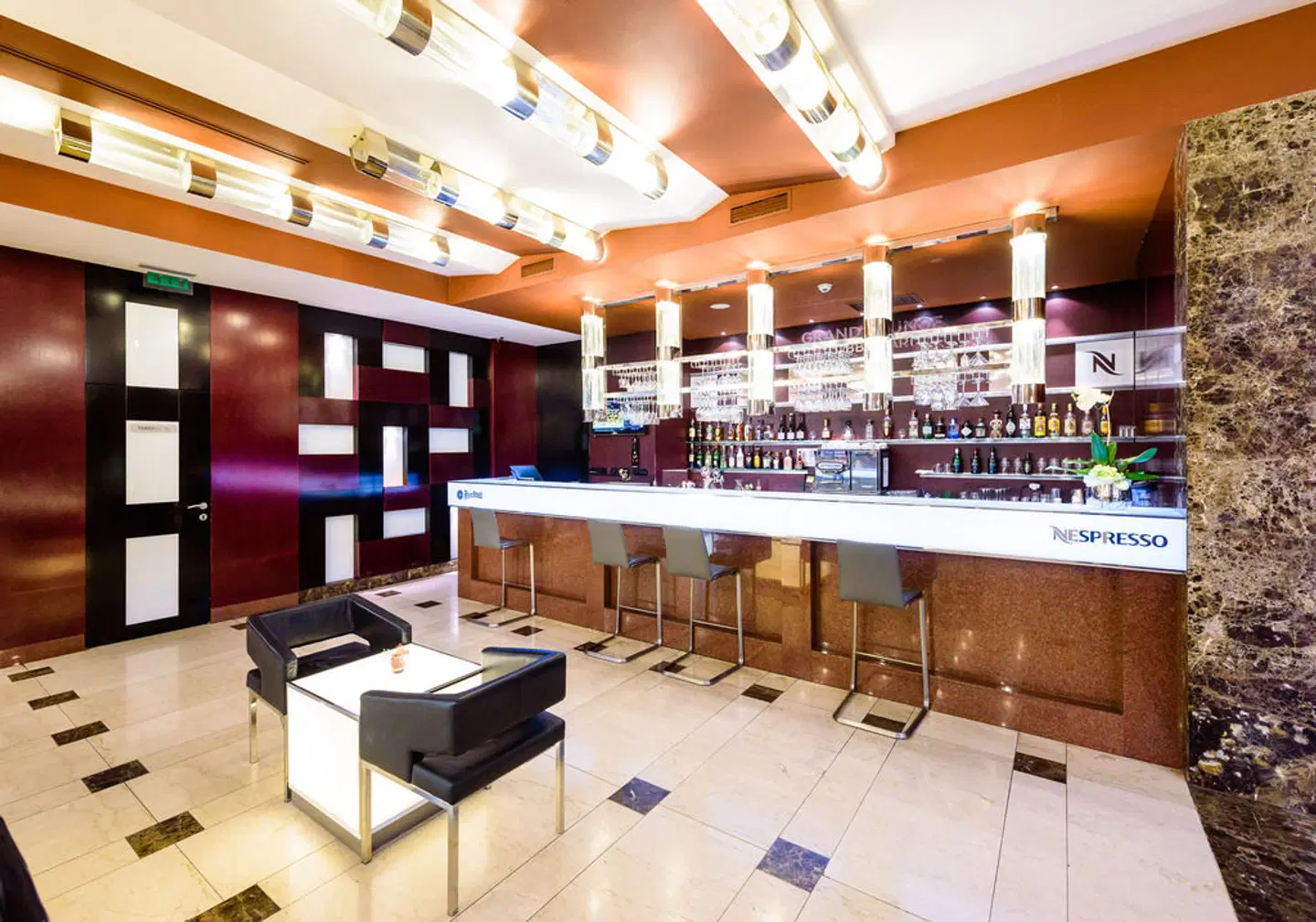 Grand Majestic Hotel Prague Bar