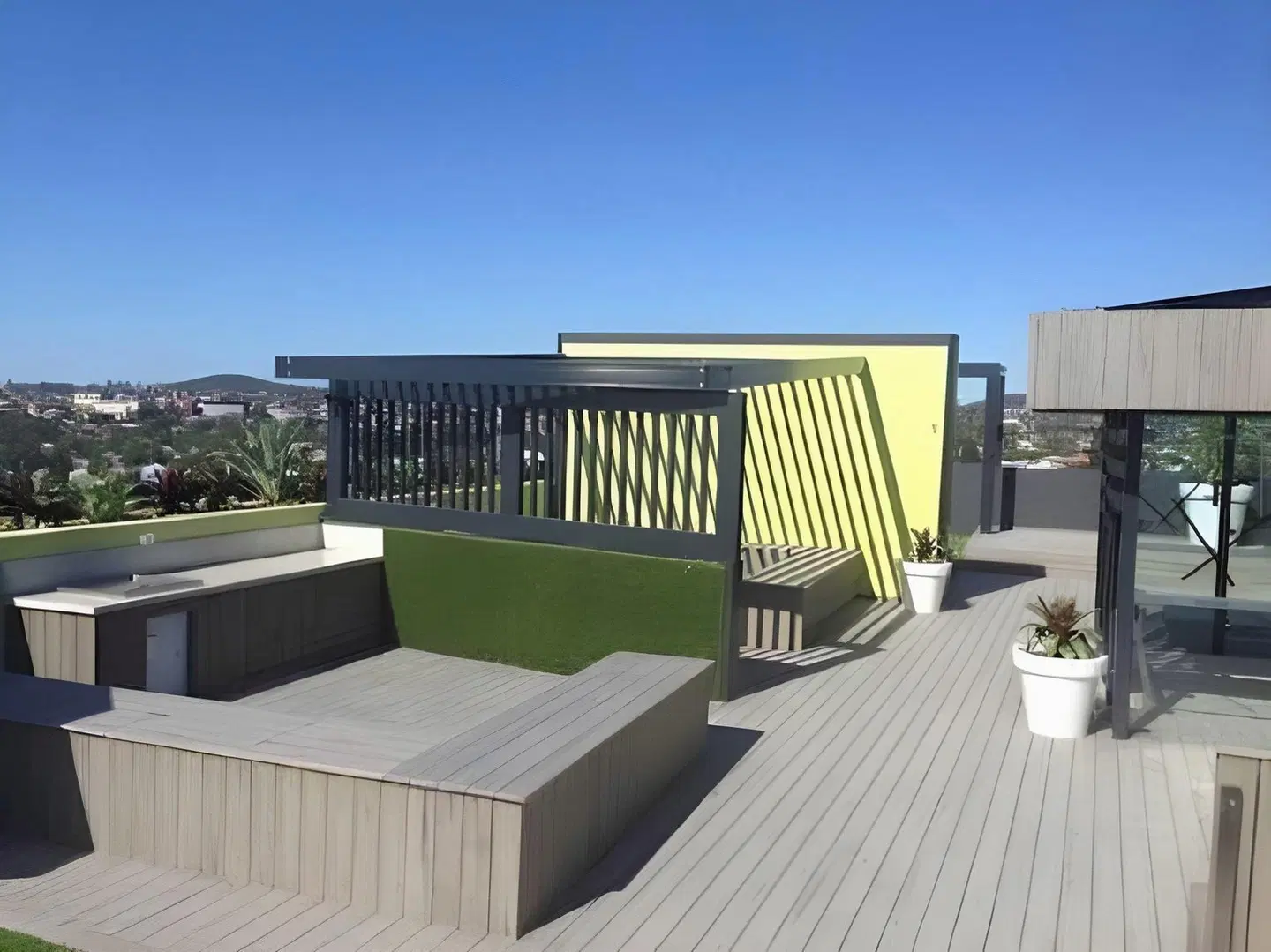 Eastwood Apartments Terrasse