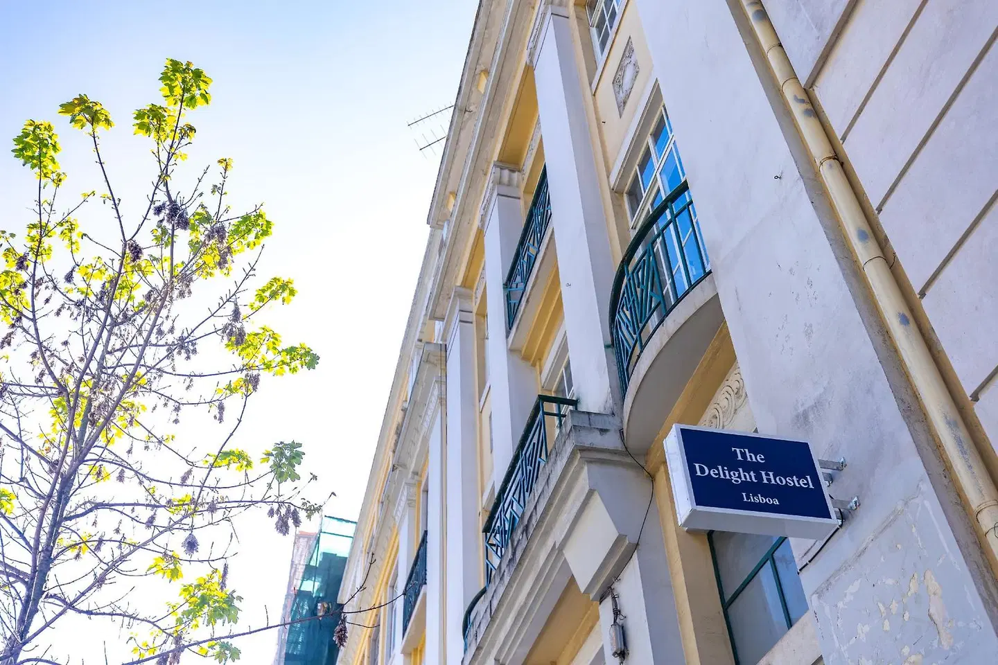The Delight Hostel Lisbon Terrasse