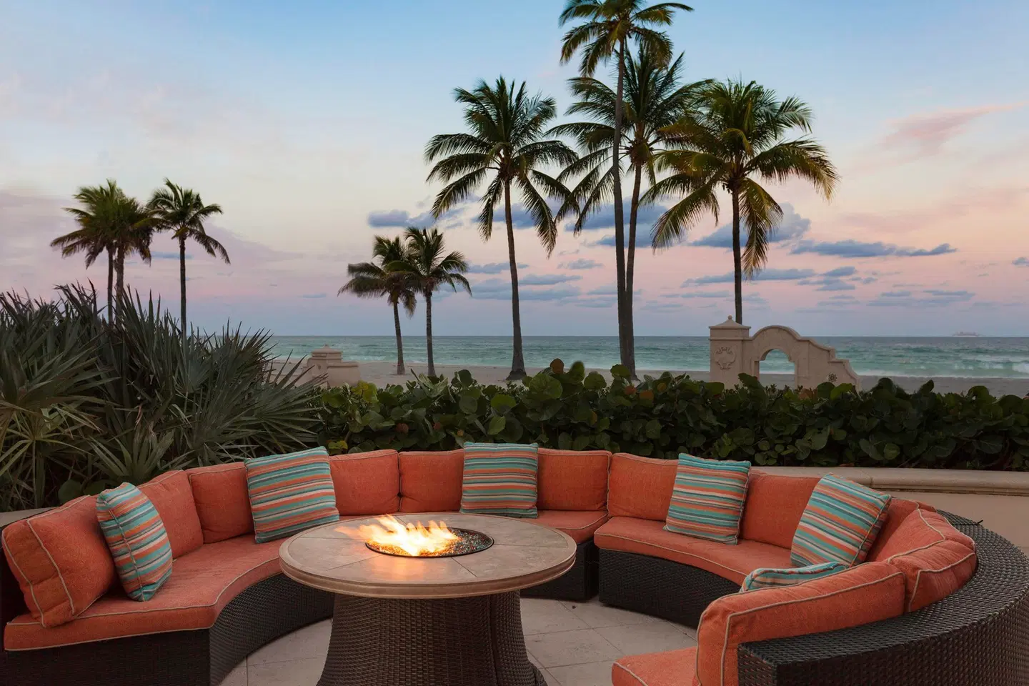 Hollywood Beach Marriott Terrasse