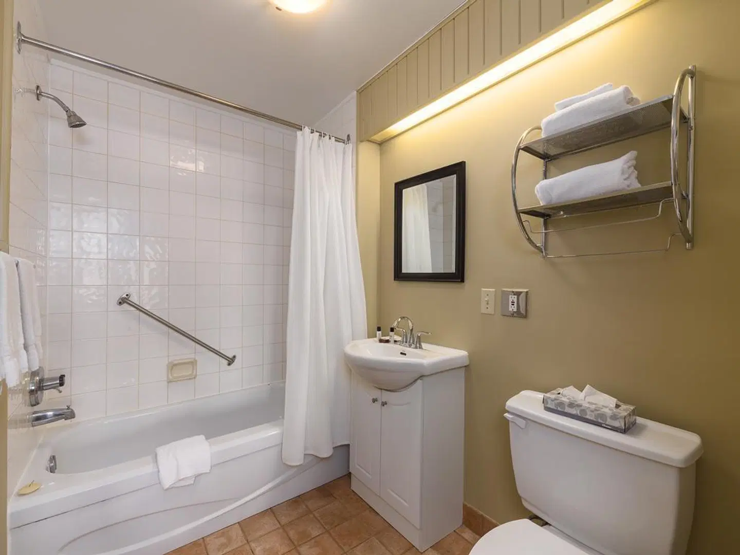 Auberge des Peupliers Badezimmer