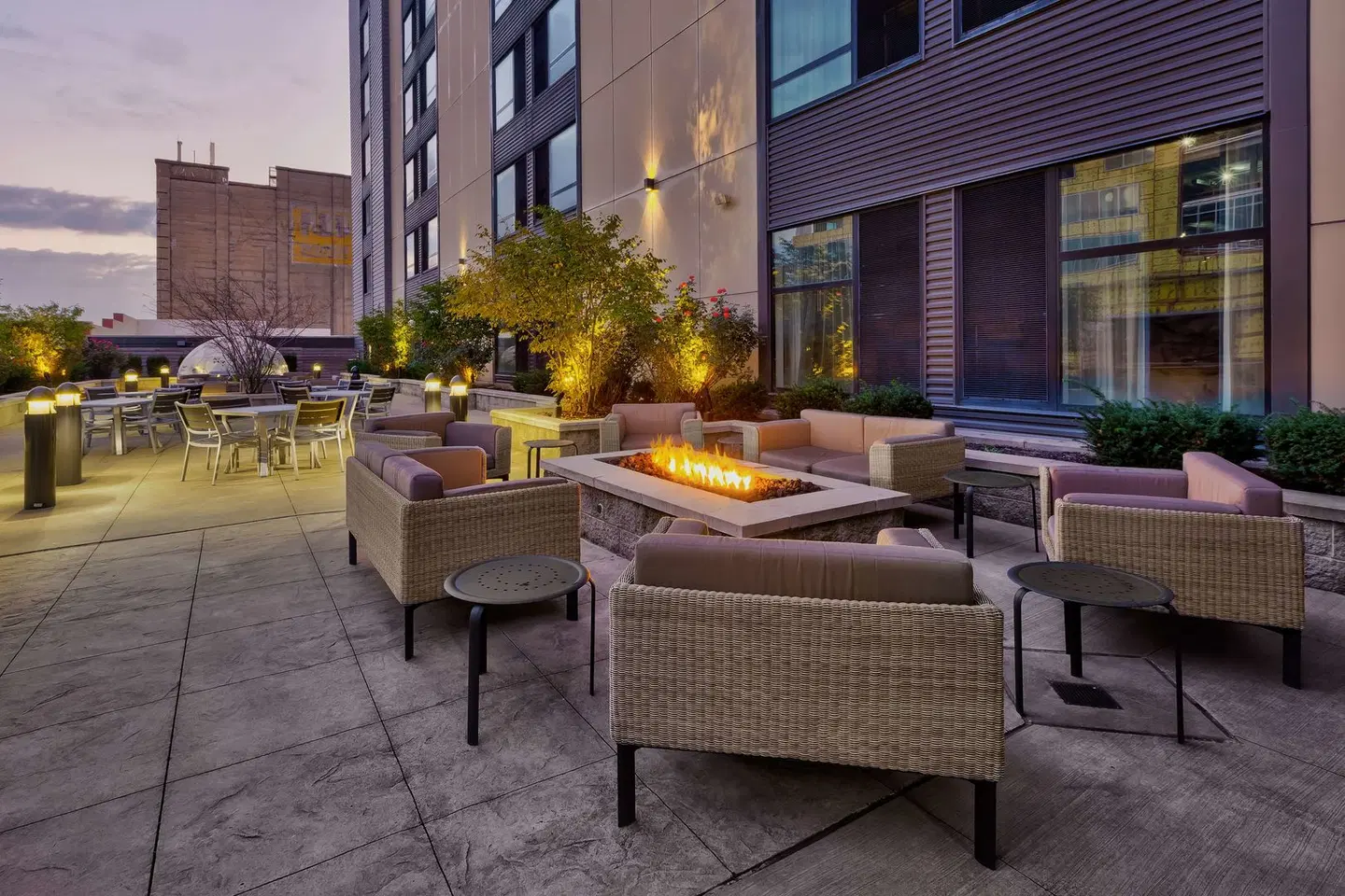 Homewood Suites by Hilton Pittsburgh Downtown Terrasse