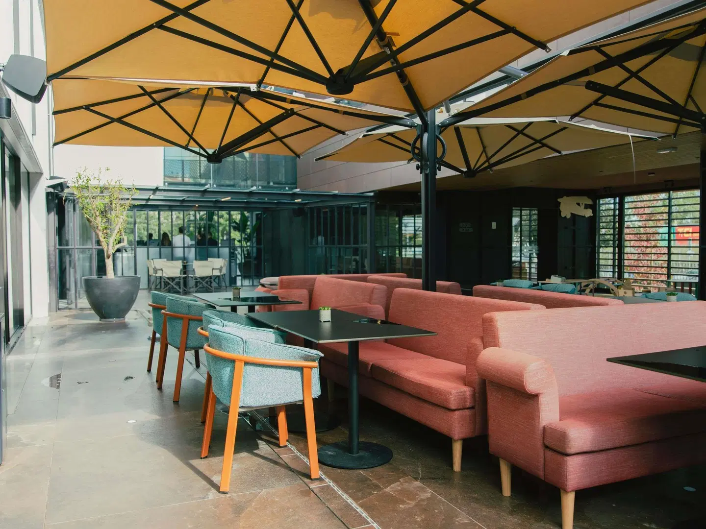 ibis Styles Lisboa Aeroporto Terrasse