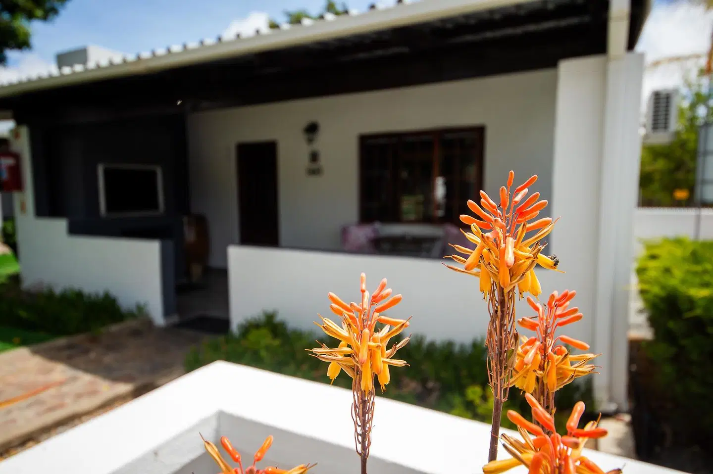 Kleinplasie Guesthouse Terrasse