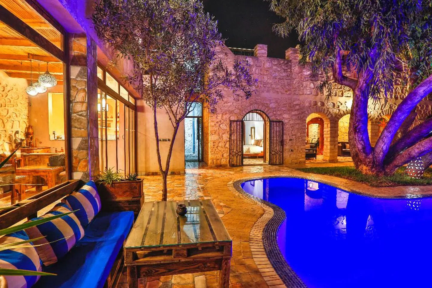 Riad Dar Etto Hallenbad