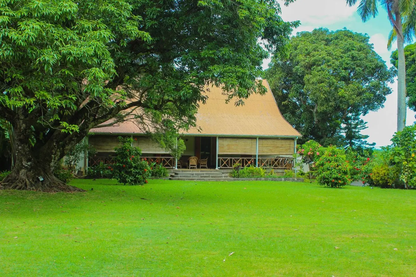 Auberge de Saint Aubin Garten