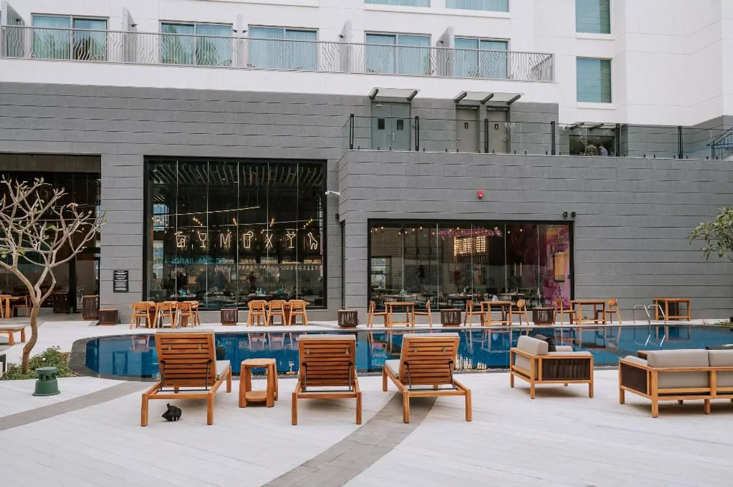 Moxy Bengaluru Airport Prestige Tech Cloud Bar