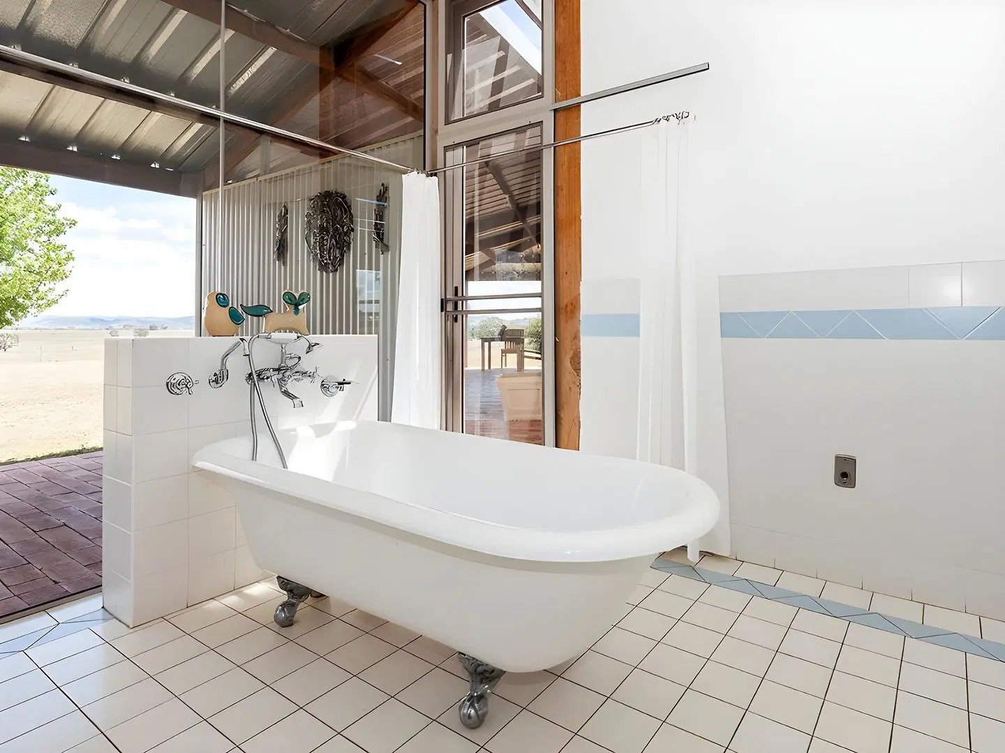 Owl Head Lodge Badezimmer