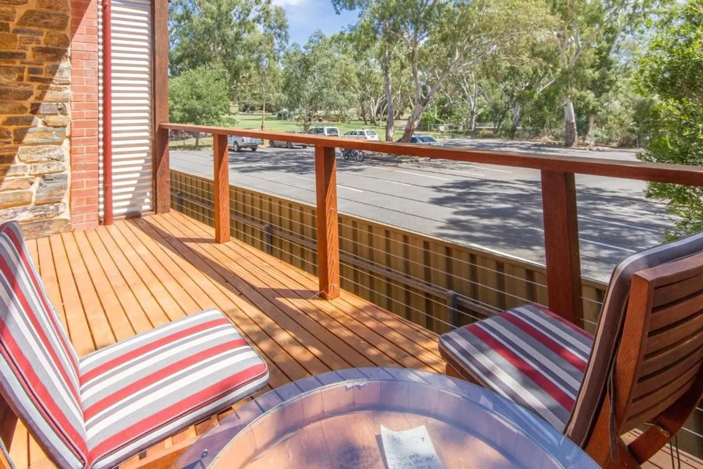 Birdwood Motel Terrasse