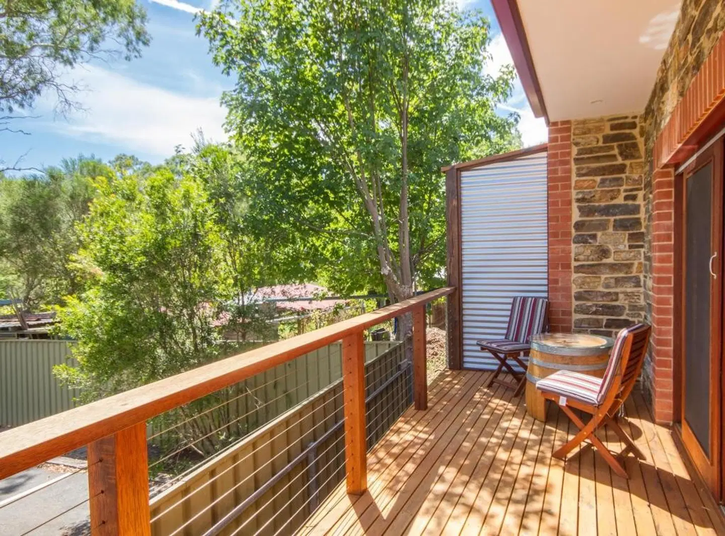 Birdwood Motel Terrasse