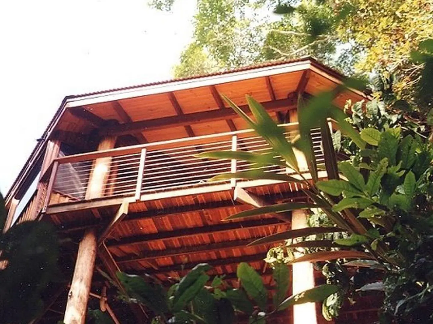 Mt Quincan Crater Retreat Terrasse