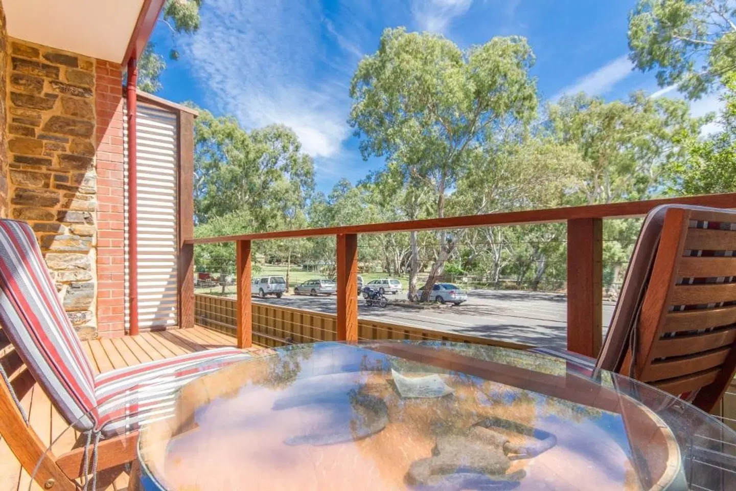 Birdwood Motel Terrasse