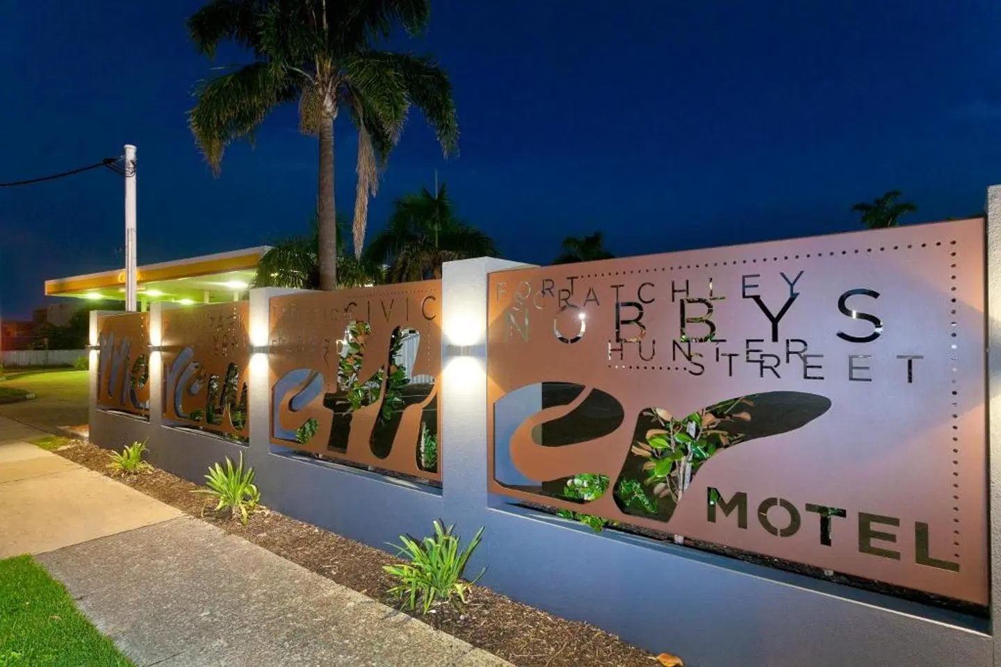 Merewether Motel Terrasse