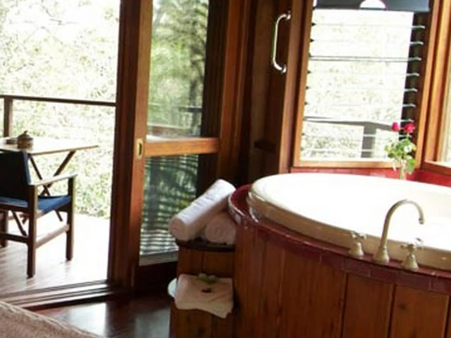 Mt Quincan Crater Retreat Badezimmer