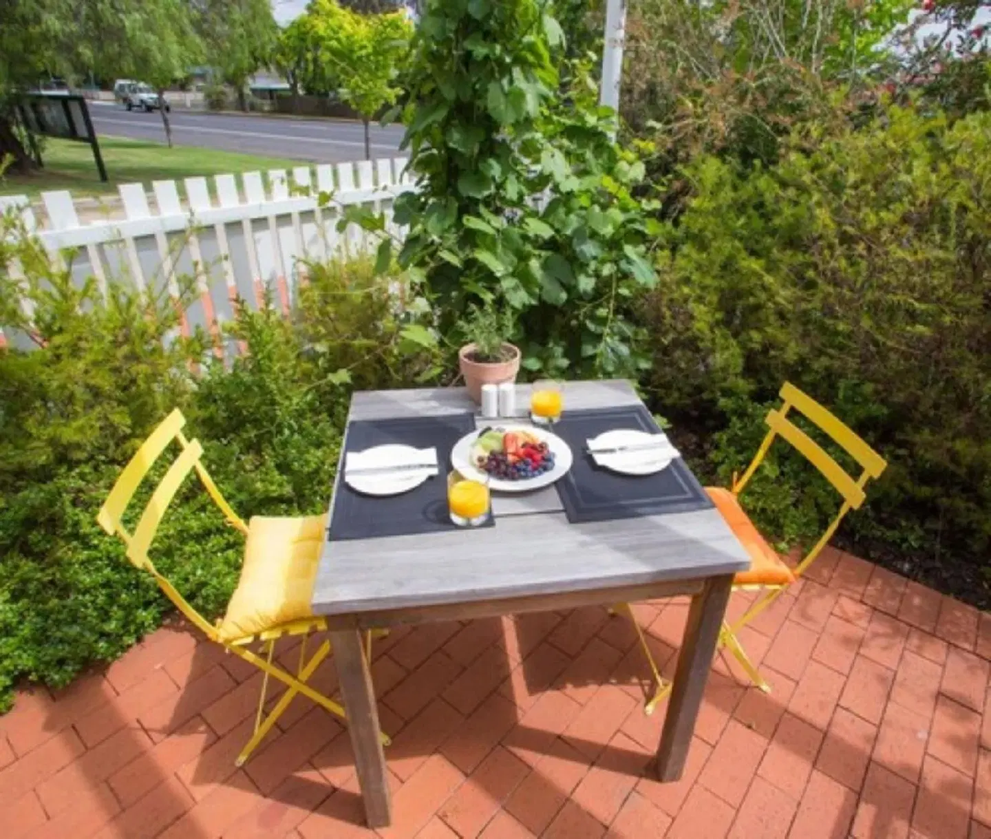 The Horatio Motel Mudgee Terrasse