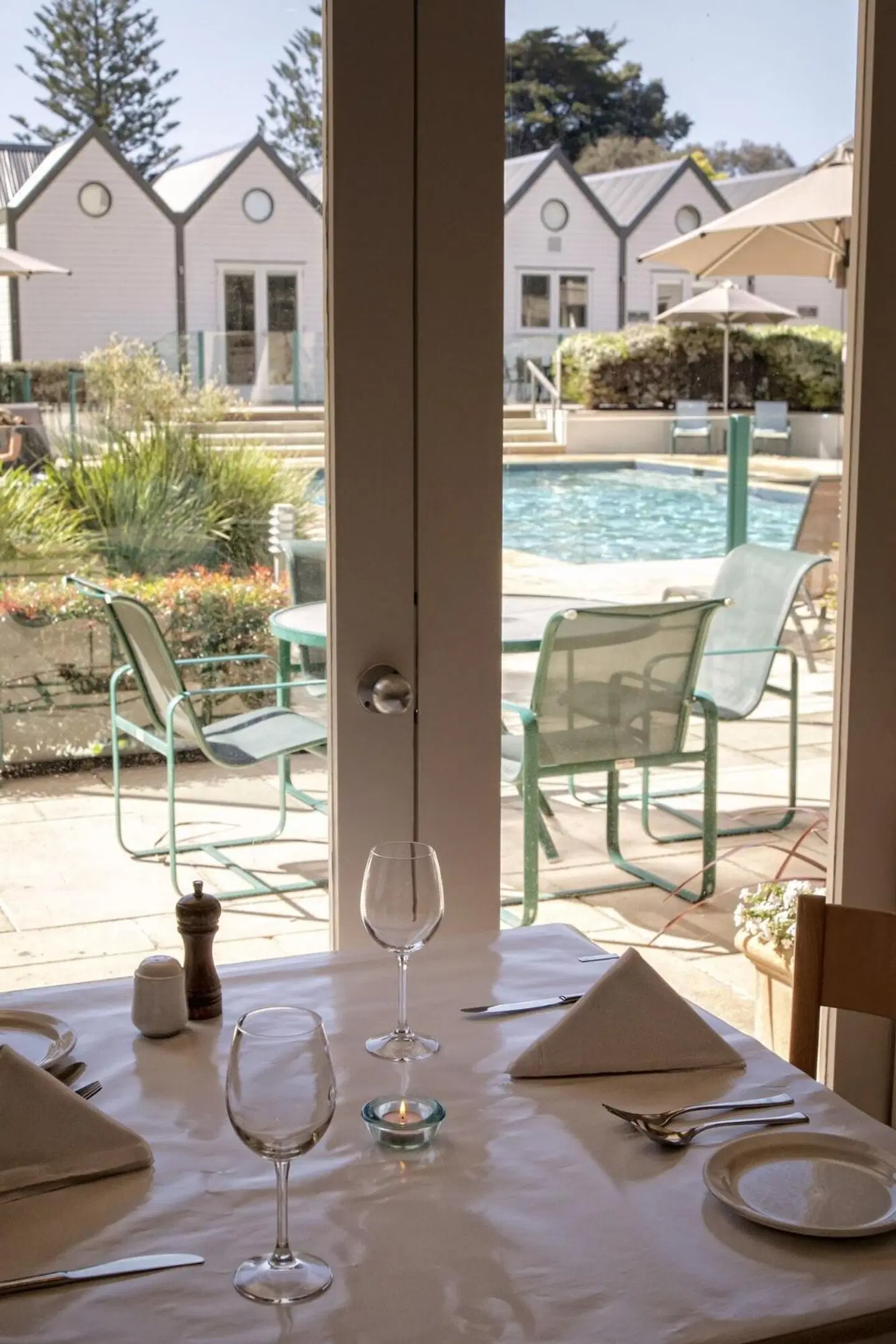 Portsea Village Resort Terrasse
