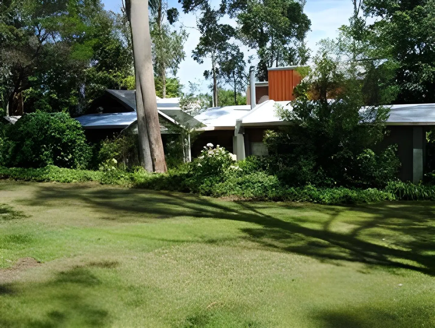 Clarendon Chalets Garten