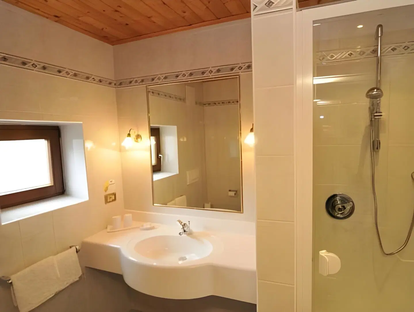 Hotel Garni Walter Badezimmer