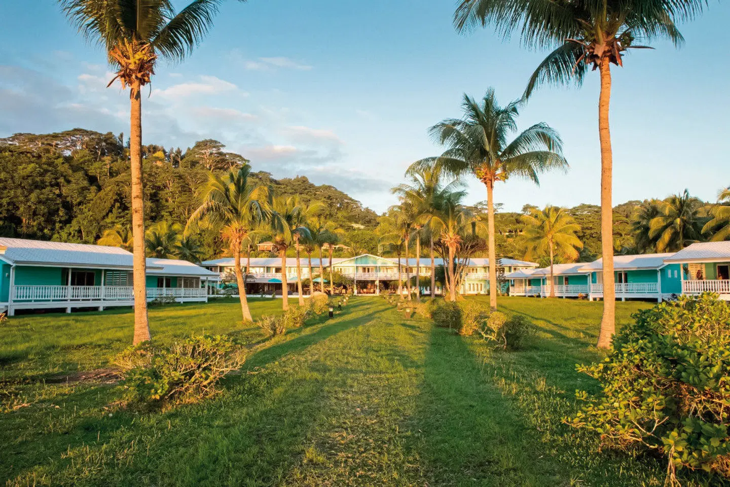 Raiatea Lodge Hotel Garten