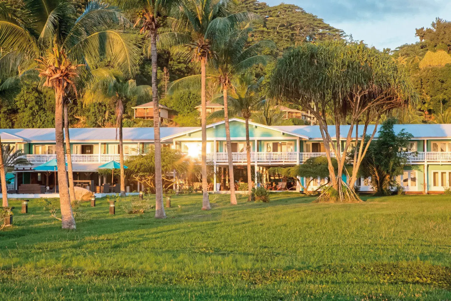 Raiatea Lodge Hotel Garten