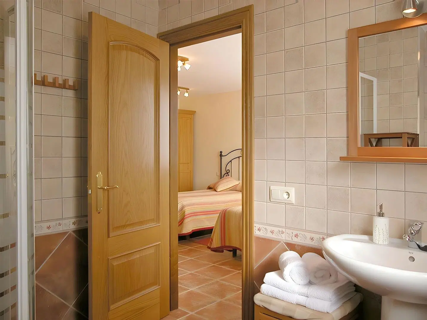 Casa Rural Basaula Badezimmer