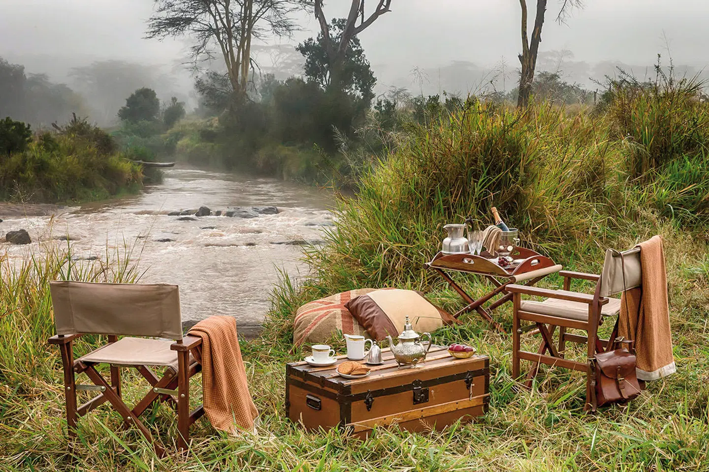 Segera Retreat Terrasse