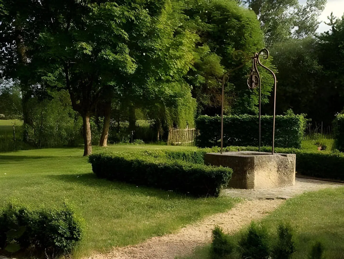 Le Moulin Bregeon Garten