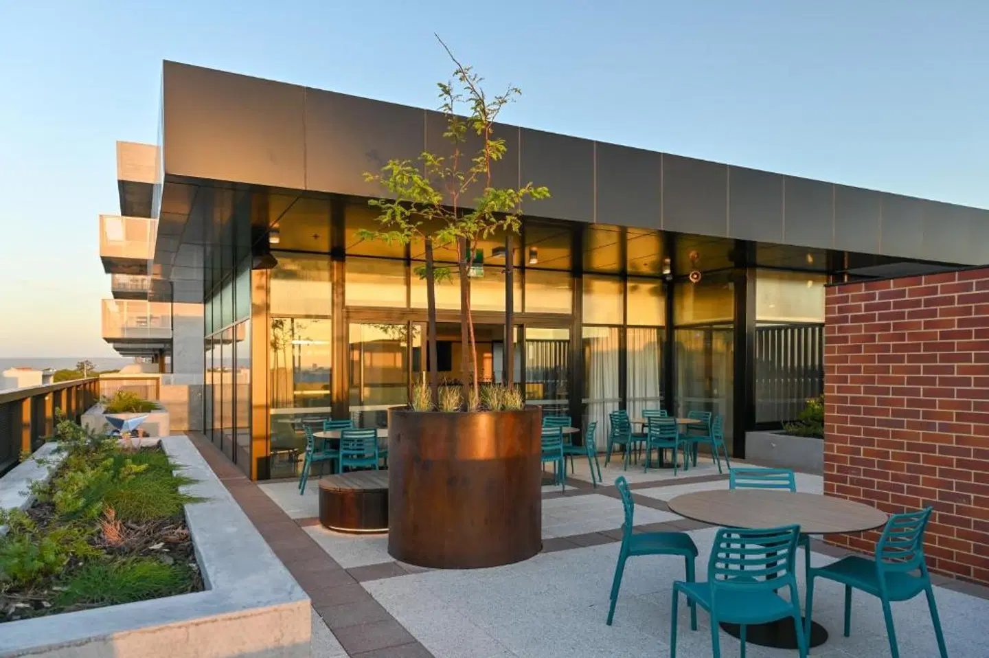Nesuto Curtin Perth Hotel Terrasse