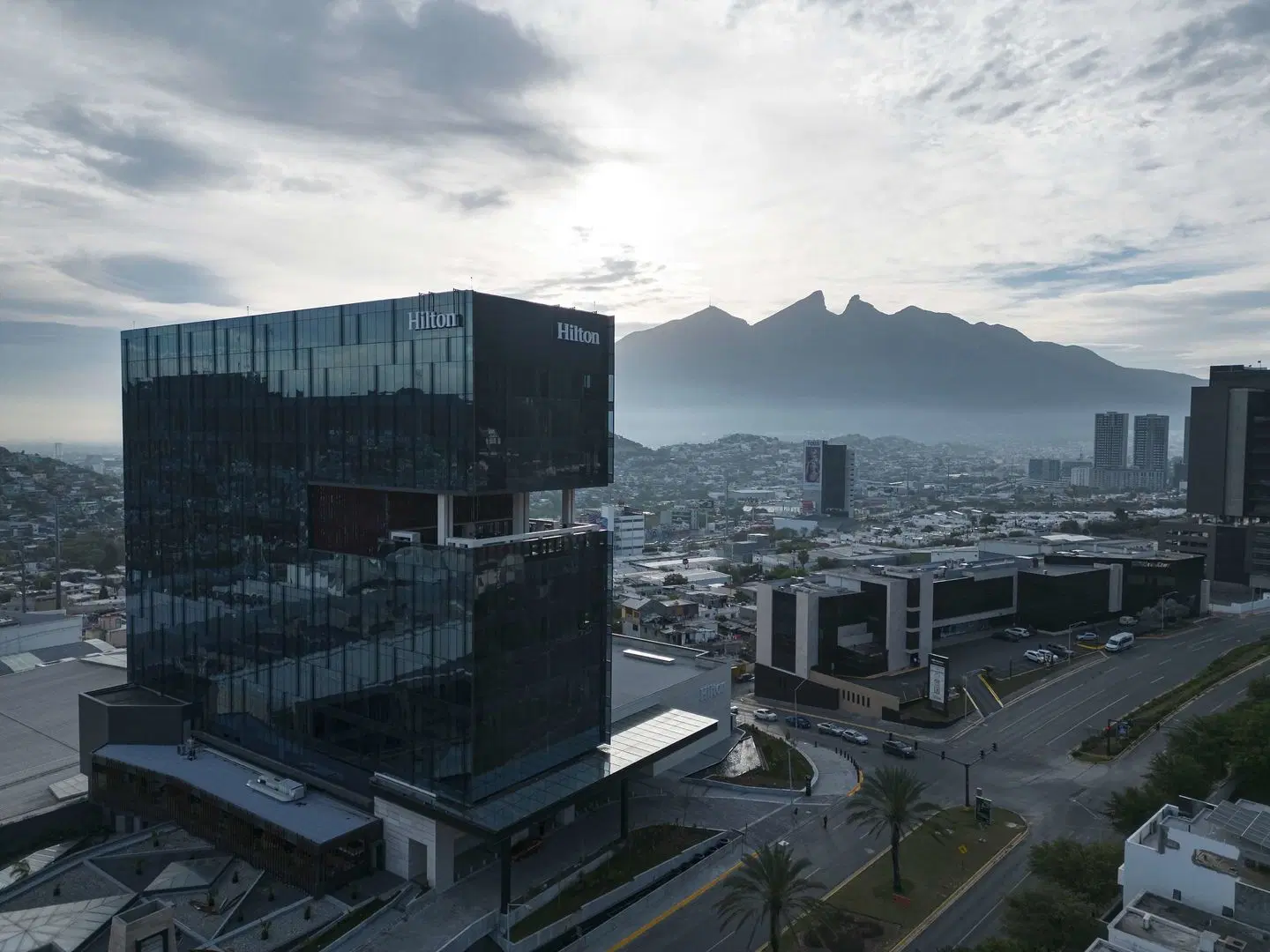 Hilton Monterrey Terrasse