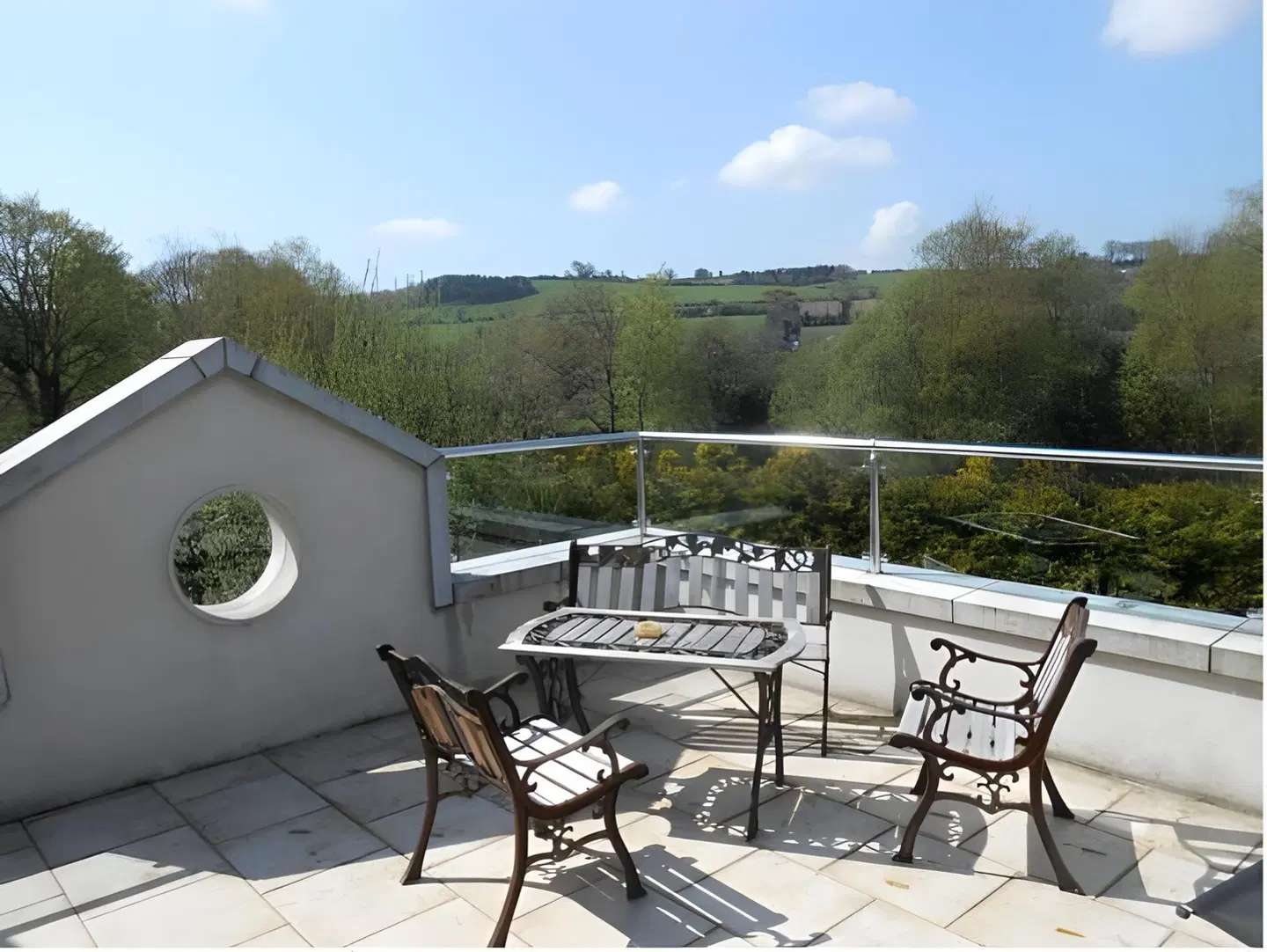 Birchdale House B&B Terrasse