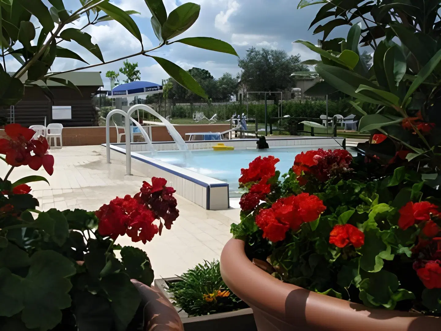 Camping Il Boschetto Di Piemma Terrasse