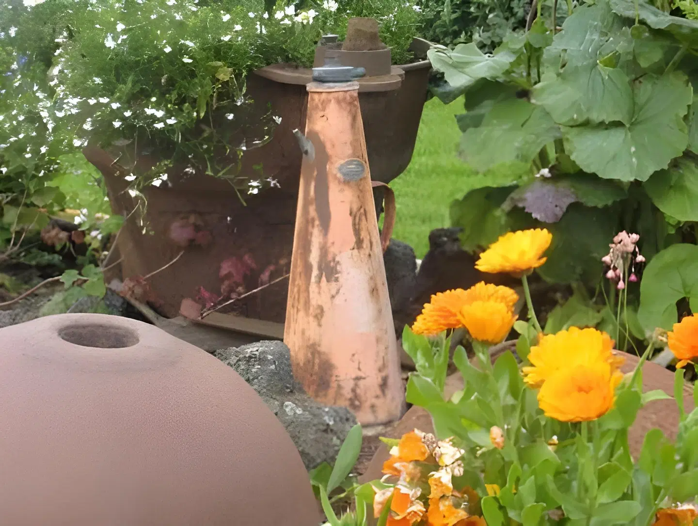 Dilksnes Guesthouse Garten