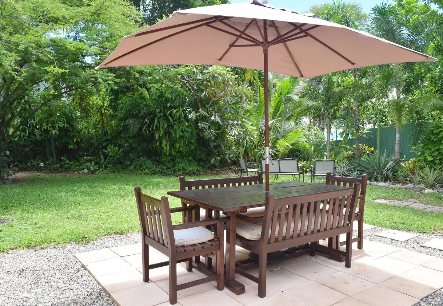 South Pacific Bed & Breakfast Terrasse