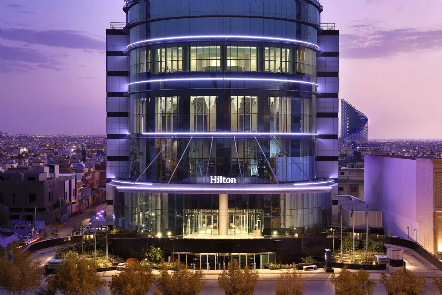 Hilton Riyadh Olaya EXTERIOR