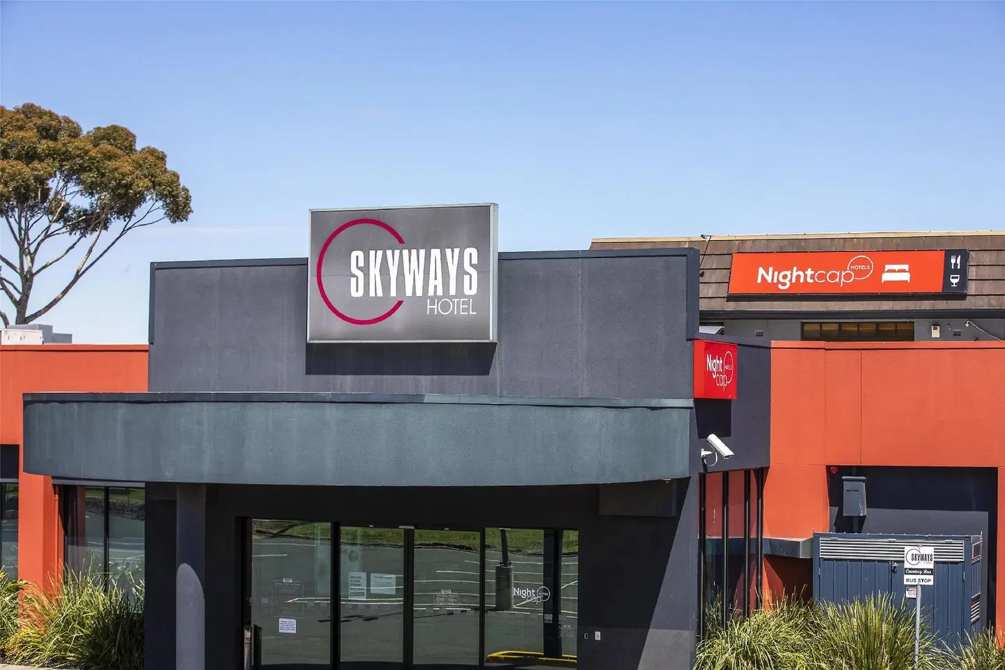 Nightcap at Skyways Hotel EXTERIOR
